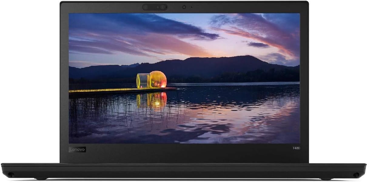 Lenovo ThinkPad T480s Business Laptop, 14" FHD (1920x1080) Display, Intel Core i7-8650U, 8GB DDR4 RAM, 256GB PCIe SSD, windows 11 Pro (64-Bit) (Renewed)