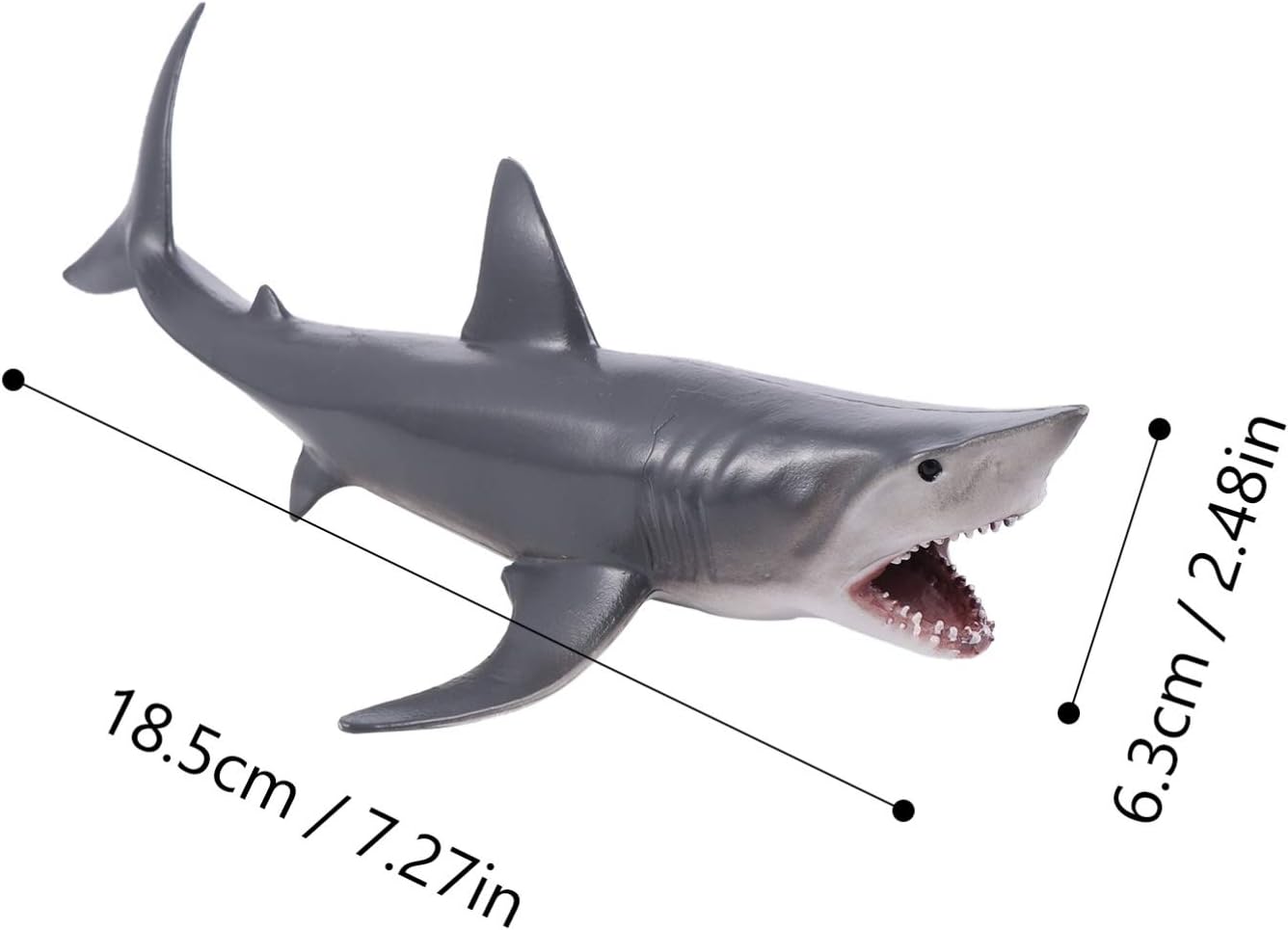 Amazon Nuobesty サメのおもちゃフィギュアリアルなプラスチック製の遊び海の動物のアクションフィギュア海の生物モデルのおもちゃ海洋生物お風呂のおもちゃ子供のための教育的なロールプレイコレクター セット おもちゃ