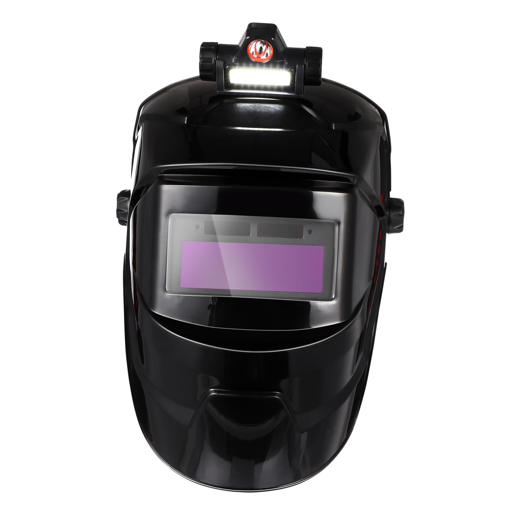 MAGICLULU Maschera per Saldatura Automatica Oscuramento Automatico, Schermo Grande, Regolazione a Marce, Materiale Pp Nero, Adatta per Saldatura e Carbon Arc Gouging