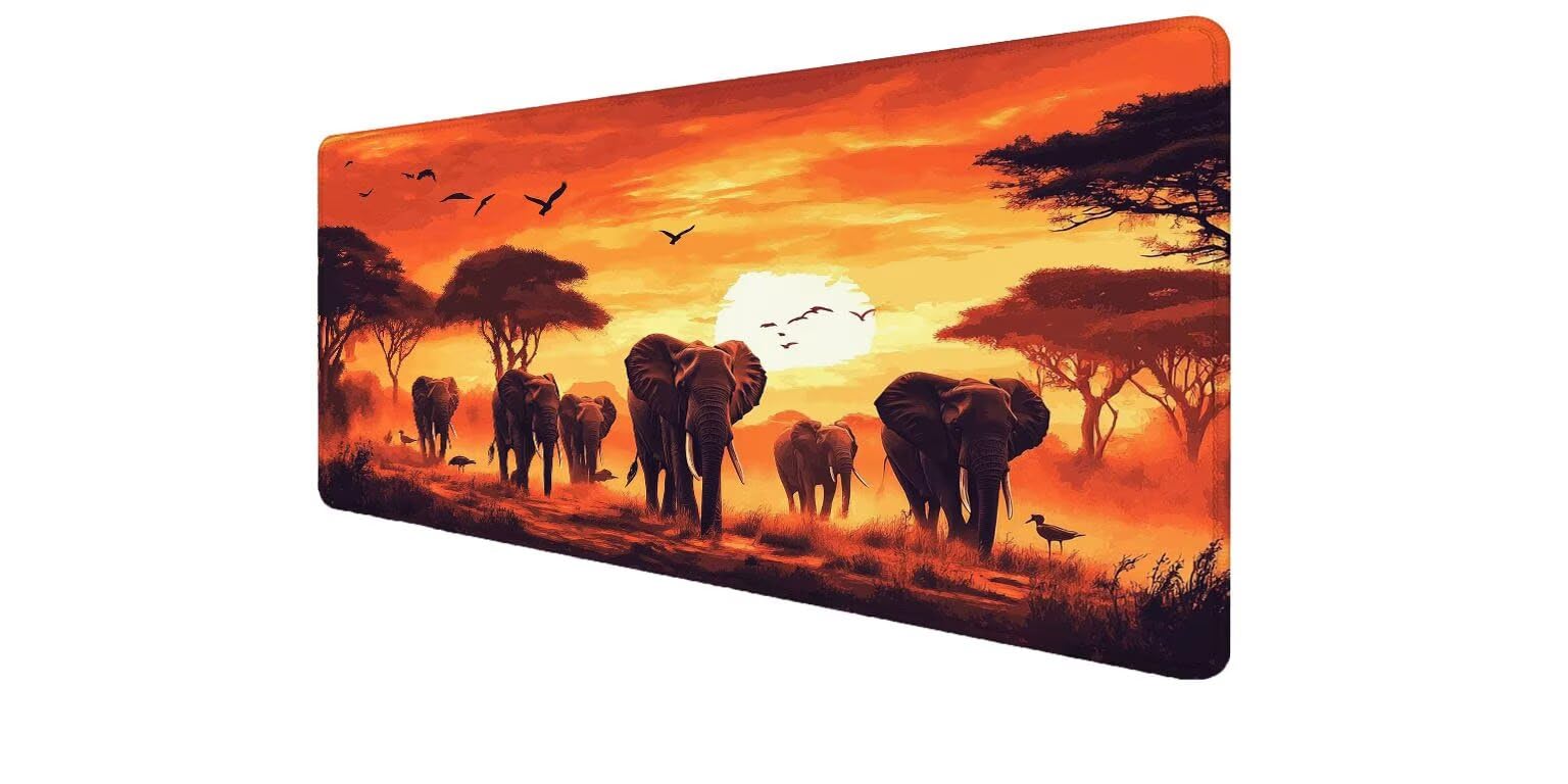 Tapis de souris gaming imperméable et antidérapant grand format D1-726 - 8