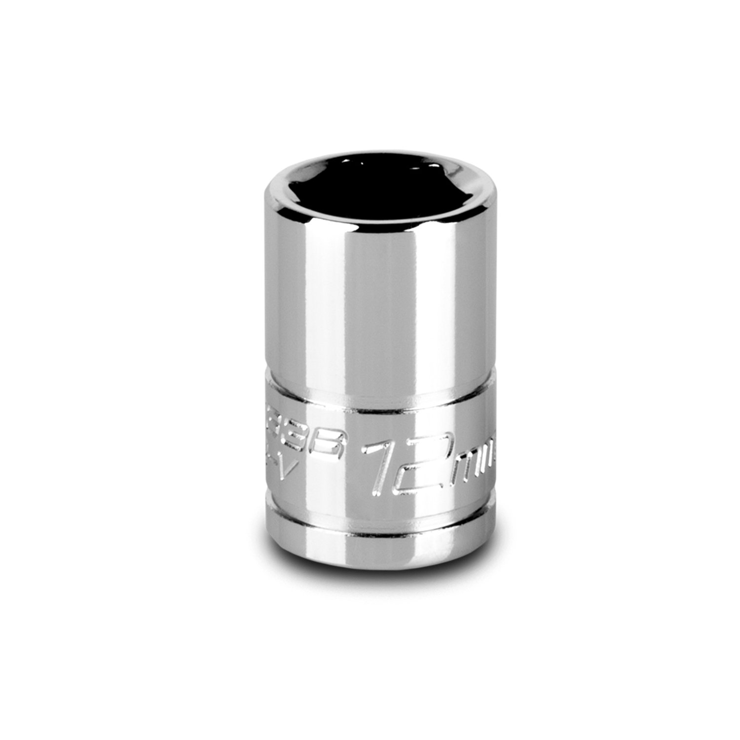 Capri Tools 12 mm Shallow Socket, 3/8-Inch Drive, 6-Point, Metric