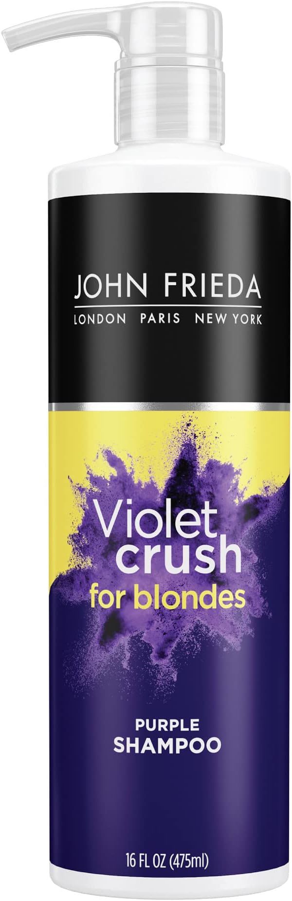 Morena Mia Purple Shampoo for Blondes Hair 16.91 Fl Oz, Sulfate Free Toning Shampoo