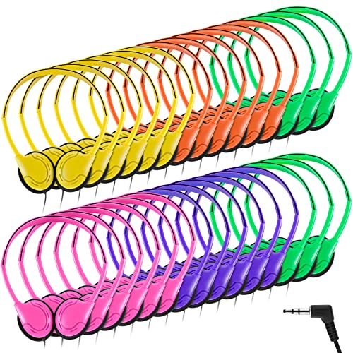 Écouteurs pour enfants lot de 30 casque audio filaire étudiant jeunes adultes