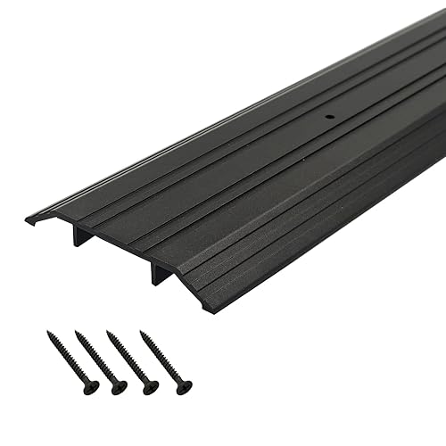 Heavy Duty Corrugated Aluminum Door Threshold for Exterior Doors- Door