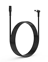 Vista 11 de Tonton Cable de extensión de alimentación de CC 1M 3.3FT 0.217 in x 0.083 in 5521 90 grados de ángulo recto hembra a CC macho Cable adaptador