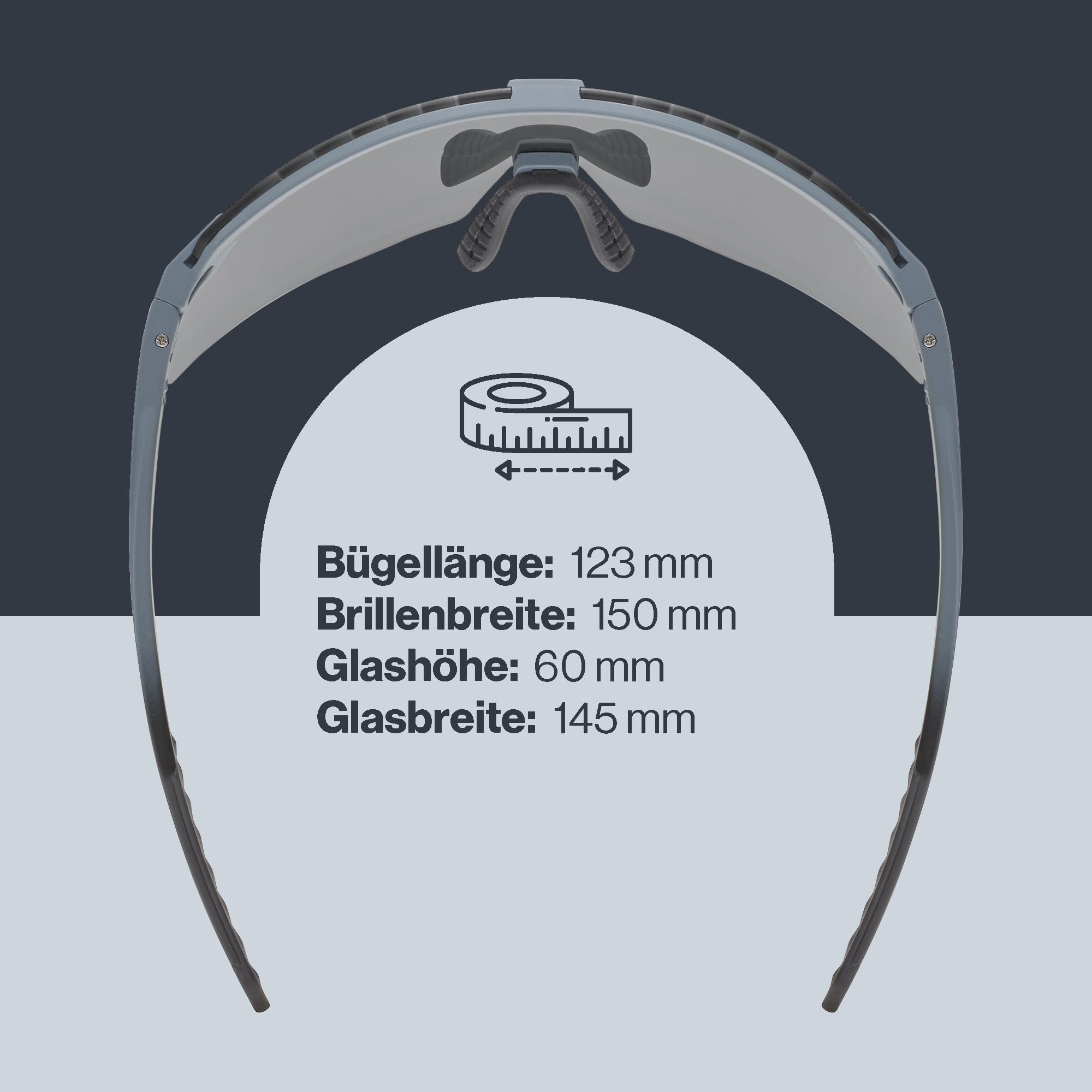 Uvex Unisex Pace Stage Sportbrille (1er Pack)