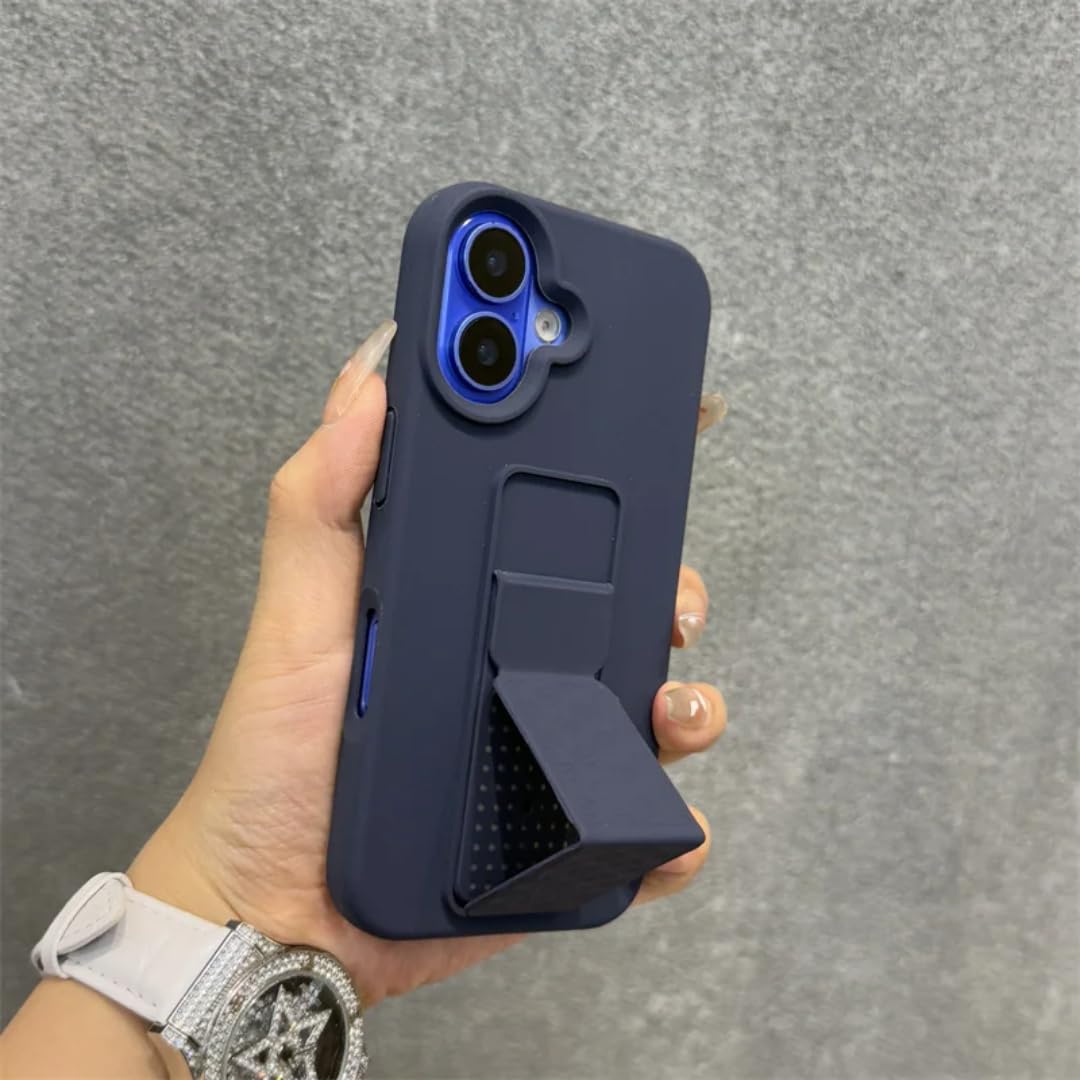 Étui de luxe en silicone liquide pour iPhone 16 Pro Max de finition mate - 6