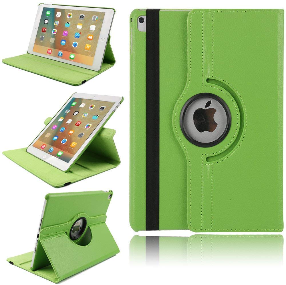 iPad Pro 4th Gen 12.9" Case 2020, Vacio Slim PU Leather Flip Protective Cover 360 Degree Rotating Case Multi-Viewing Stand Sleeve Lightweight Smart Folio Case for New iPad Pro 12.9 inch (Green)