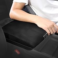 Vista 12 de Funda de repuesto para reposabrazos de consola central, adecuada para Dodge Ram 1500 2500 3500 2013-2018 con consola de asiento de salto, protector