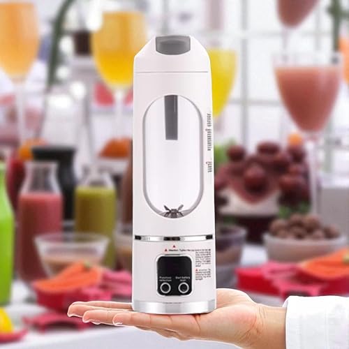 Miniatura 3 de Batidora portátil para batidos y batidos (blanco)