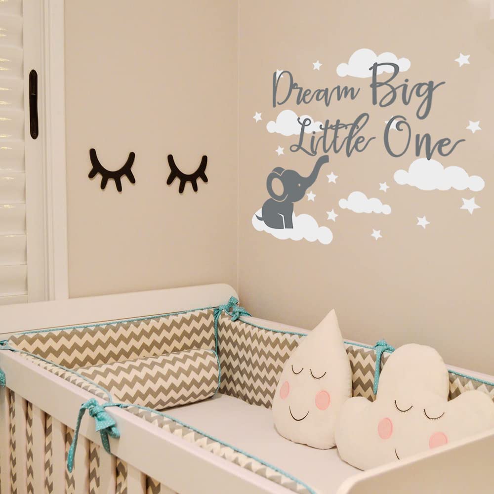 Calcomanías De Pared De Papel De Elefante Para Bebé, Diseño De Animales De  Dibujos Animados De, image size:1000x1000