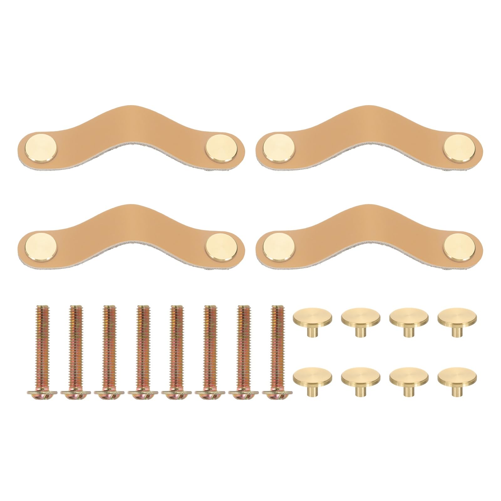PATIKIL Leather Drawer Pulls