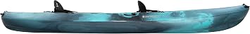 Perception Rambler | Sit on Top Tandem Kayak | Recreational Kayak for Two | Storage with Tie Downs