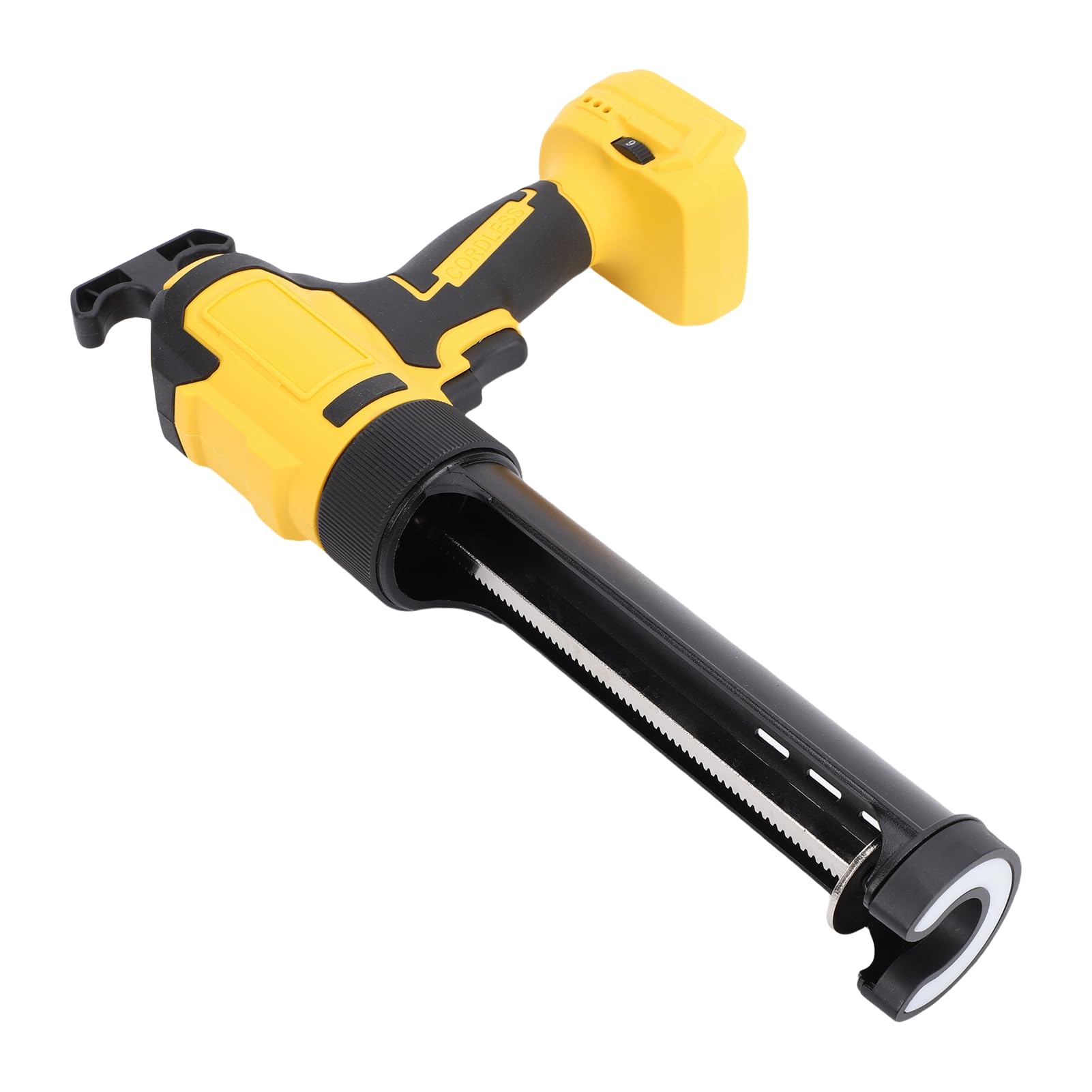Generic Bezprzewodowy Pistolet do Uszczelniania o Zmiennej Prędkości i Diodzie LED do Akumulatora BL1450 BL144 Automatyczne Cofanie Elektryczne Narzędzie Uszczelniania Renowacji Domu, 300 Ml