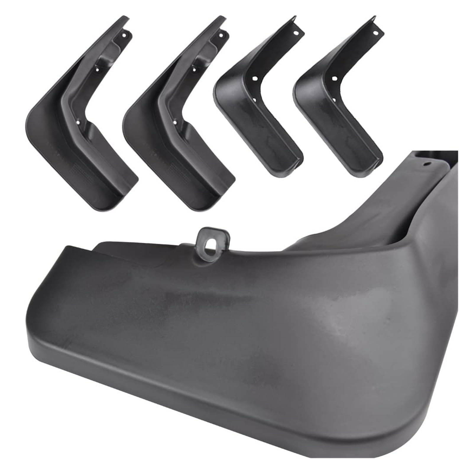 Parafanghi Universali Auto Paraspruzzi anteriori e posteriori stampati Compatibile con Ford Fusion 2013-2018 Per Mondeo 2015