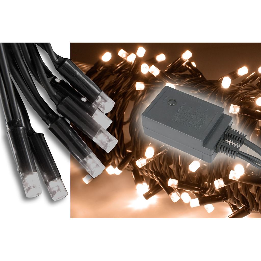 Lyyt Heavy Duty 180 LED String Lights with Controller - 20m (White)