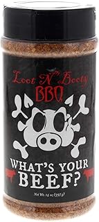 Loot N' Booty BBQ What's Your Beef 14 Ounce Shaker Bottle