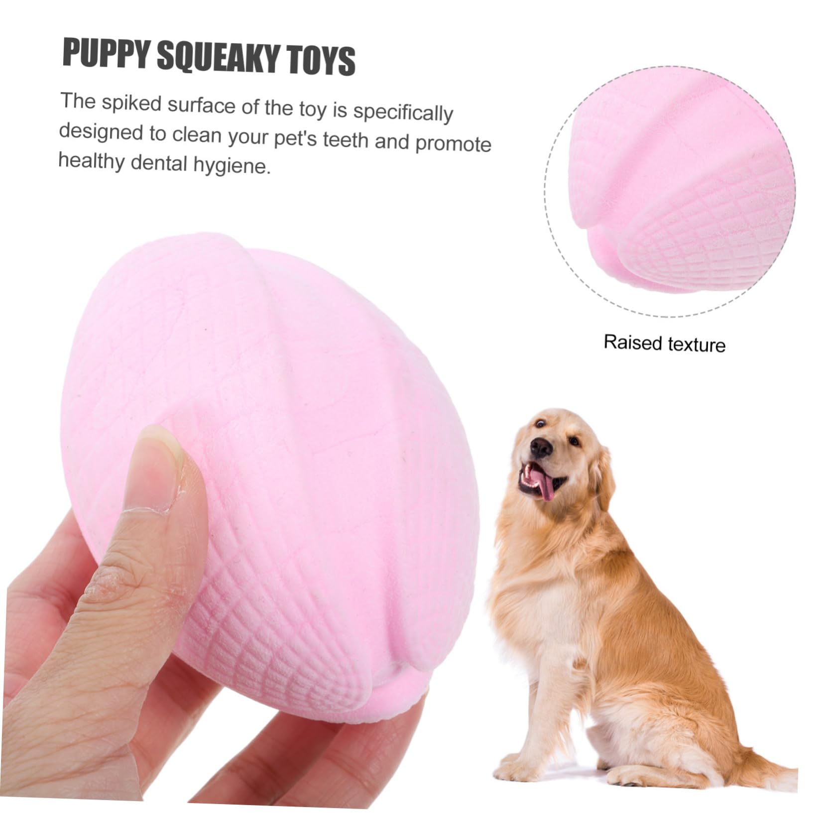 Sosoport 5pièces Balle à Mordre pour Chiens Jouet Flottant Résistant Morsure pour Chiots Et Animaux Actifs Parfait pour Extérieurs Nettoyage