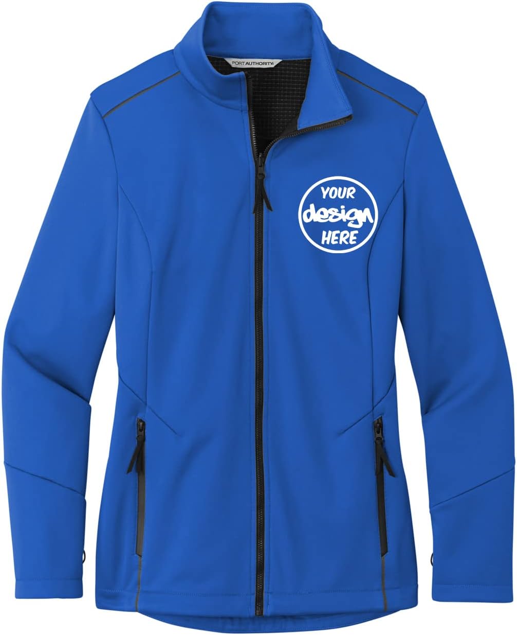 INK STITCH Women L921 Custom Embroidery Personalized Collective Add Your Logo Tech Soft Shell Jackets