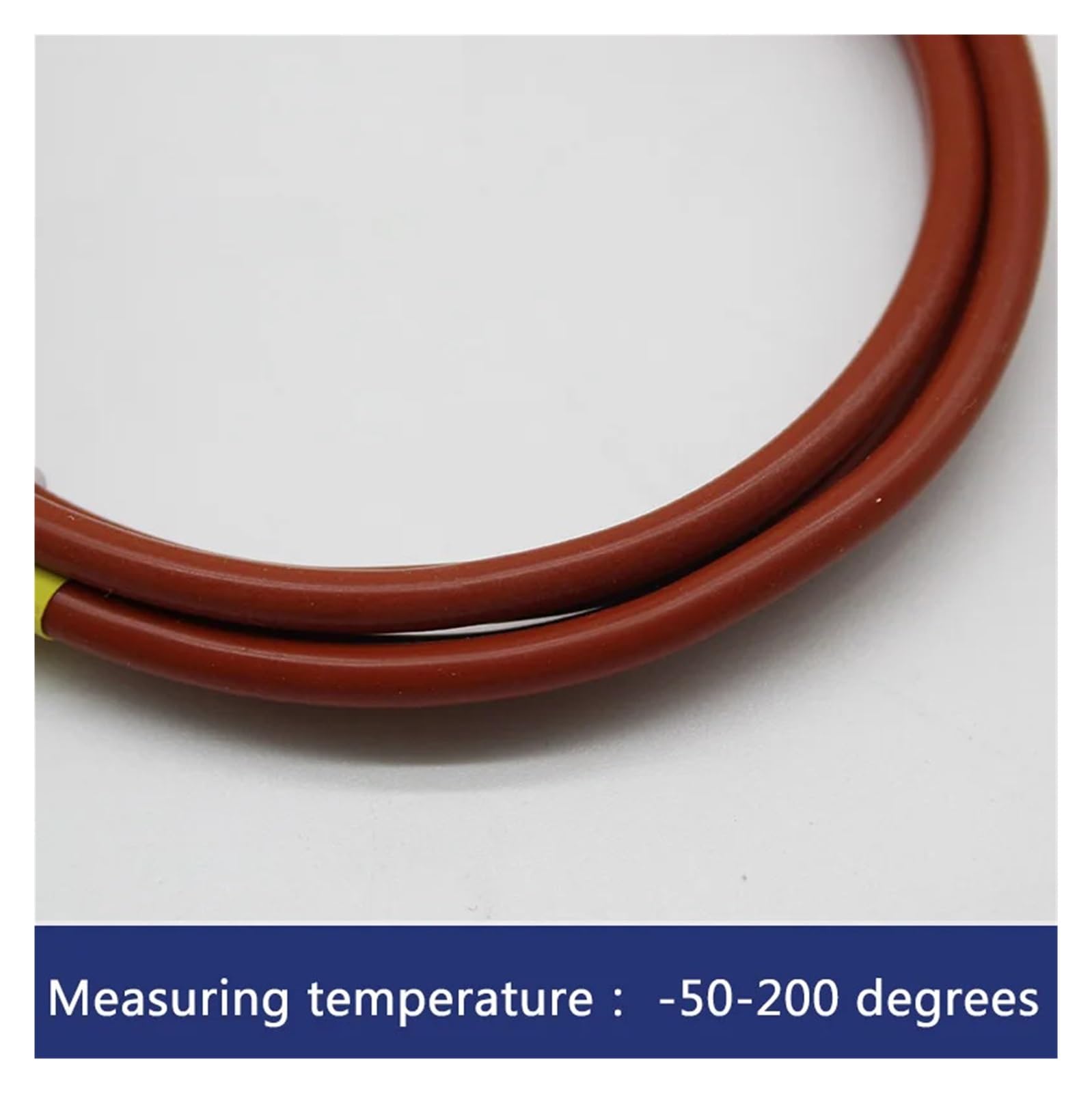 temperaturfühler Temperatursensor Pt100, wasserundurchlässiges Tres-Kabel Pt1000, beständig gegen Platin, thermisches Kabel for Schutz von Metall-Silikon(PT100-6X50-2m)
