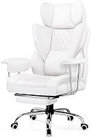 Vista 1 de GTRACING Gaming Chair, Computer Chair with Footrest and Lumbar Support, Height Adjustable Gaming Chair with 360°-Swivel Seat and Headrest for Office