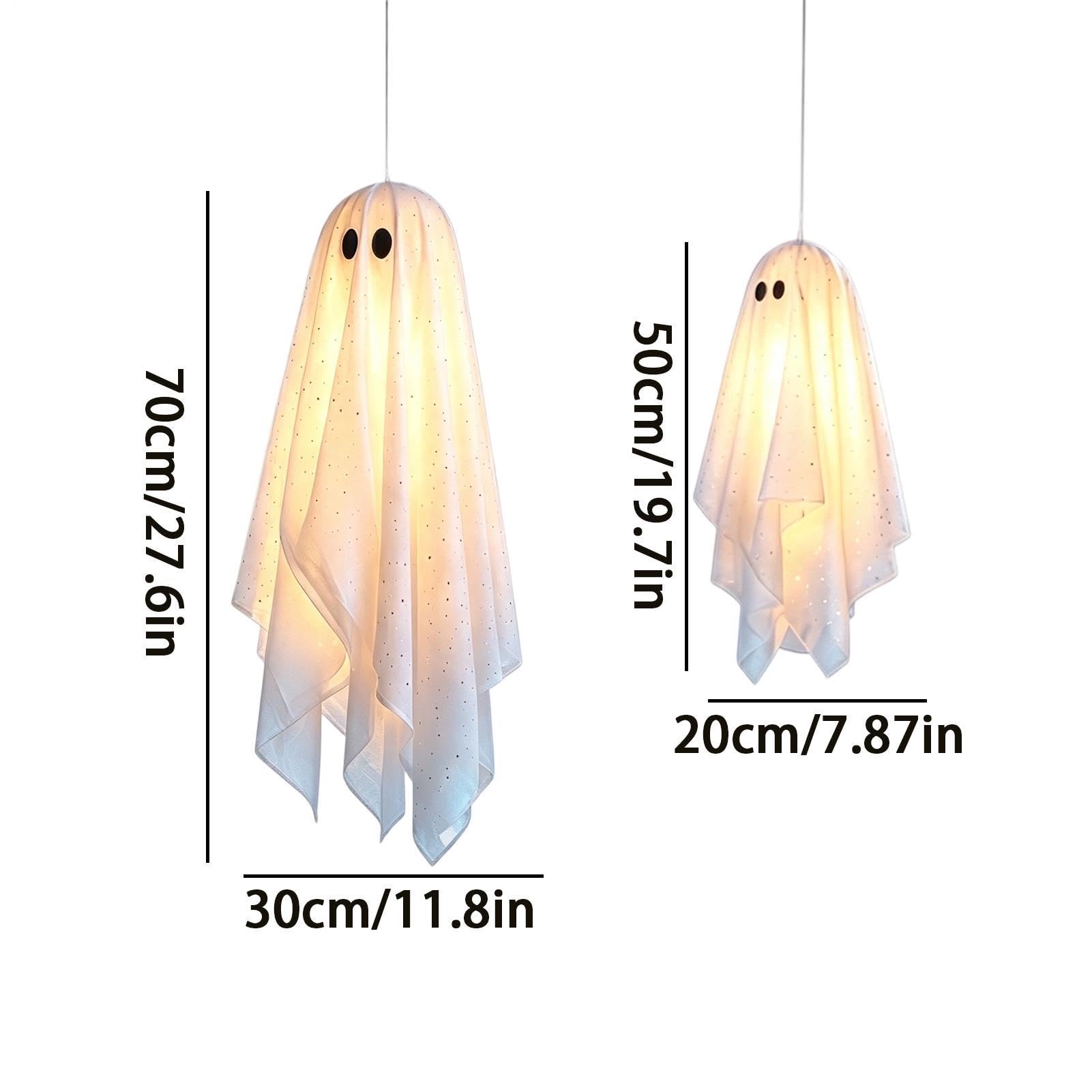 Fantasma Oscilante De Halloween 3 Piezas Mini Props Foto De 3 Niveles