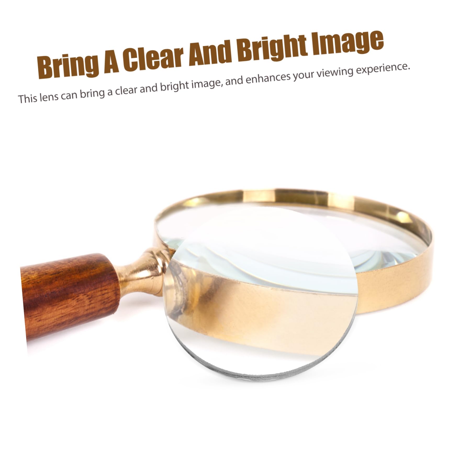 STOBAZA Physics Lab Equipment Convex Biconvex Lens Optical Glass Accurate Images Easy to Use