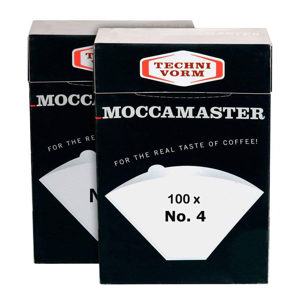 Technivorm Moccamaster 85022 Moccamaster #4 Paper Filters, White (2)ââ‚¬¦