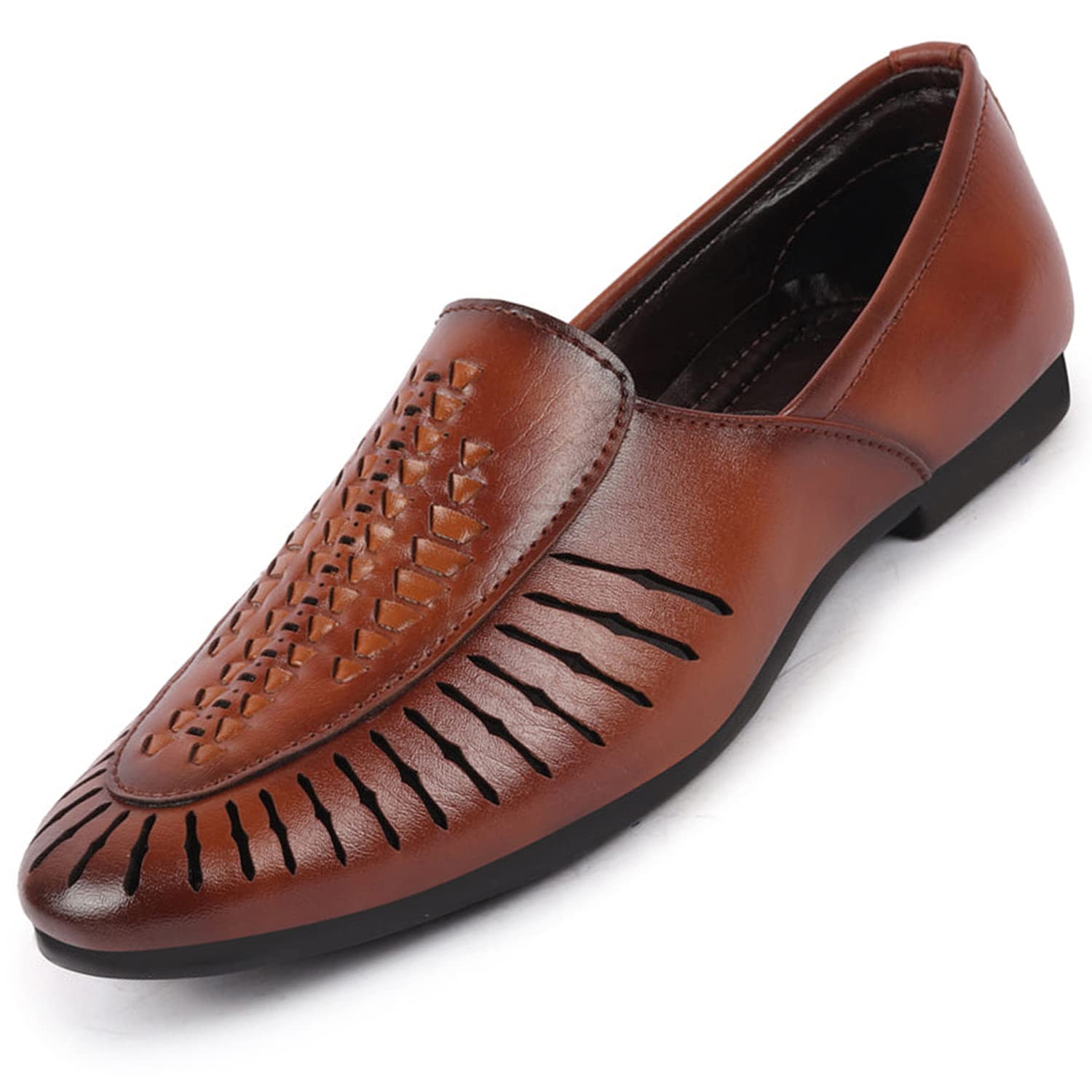 Laser Cut Ethnic Slip On Party Juttis and Mojaris | Stylish Desi Shoes for Wedding and Festive