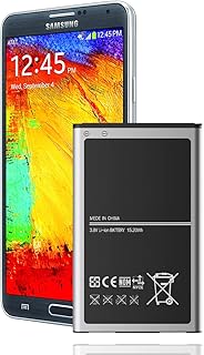 4000mAh Galaxy Note 3 Battery, 𝗨𝗽𝗴𝗿𝗮𝗱𝗲𝗱 Replacement Battery for Samsung Note 3 N9000, N9005 LTE, AT&T N900A, Verizon N900V, Sprint N900P, T-Mobile N900T