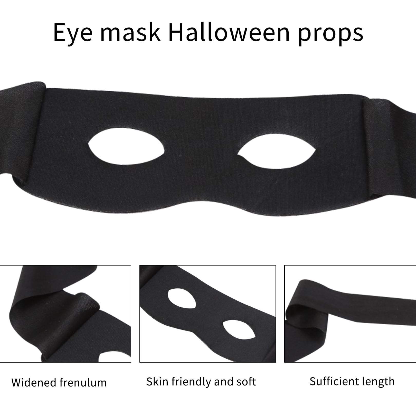 Maschera per gli occhi di carnevale, maschera nera per gli occhi, costume da carnevale per uomo e donna, accessorio per costume da raveparty, predatori e ladri