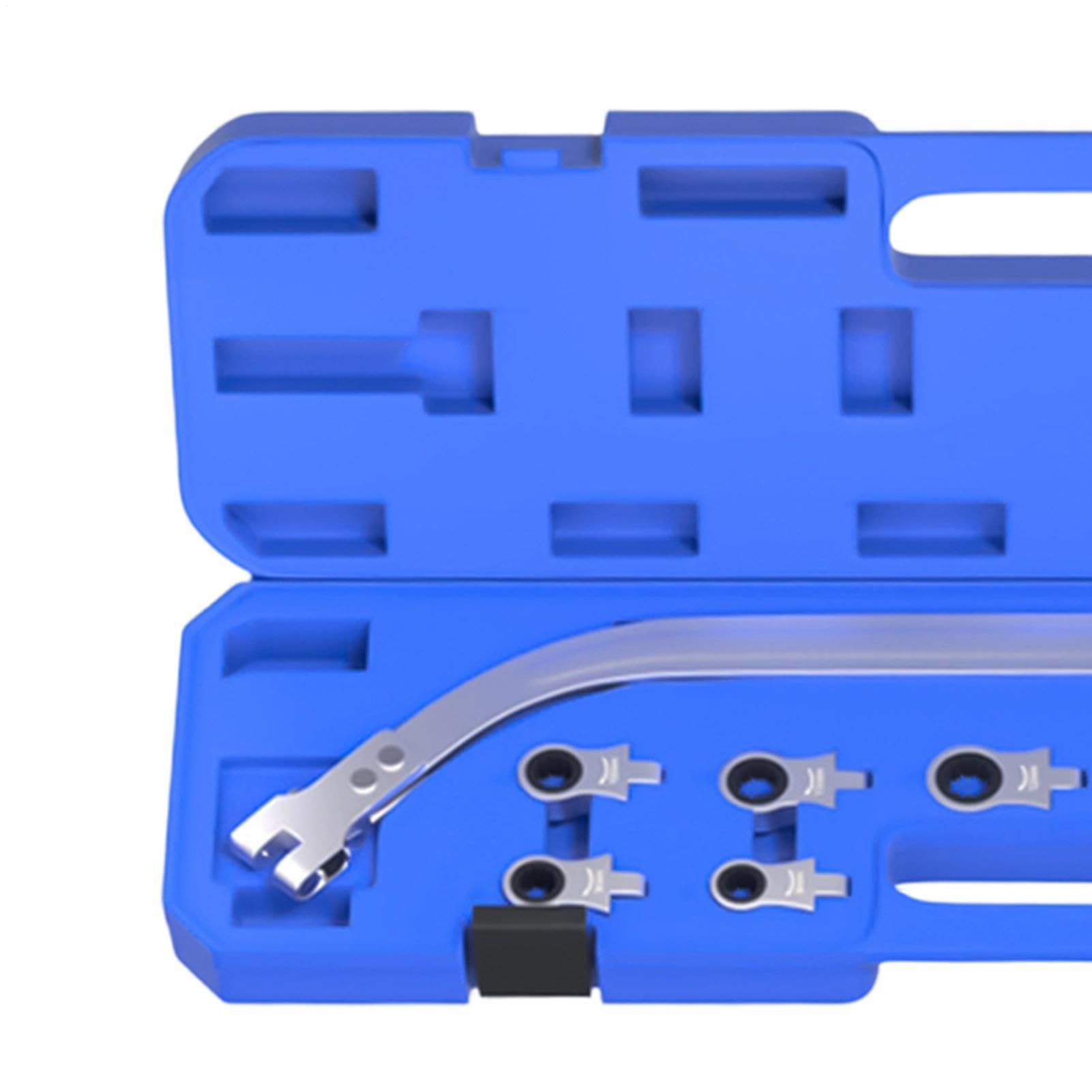 Herramienta tensor de correa Llave ajuste y extracción de polea loca | Juego de llaves tensoras aptas para sedán, camión, motor, bricolaje, garaje, carretera, industria automotriz