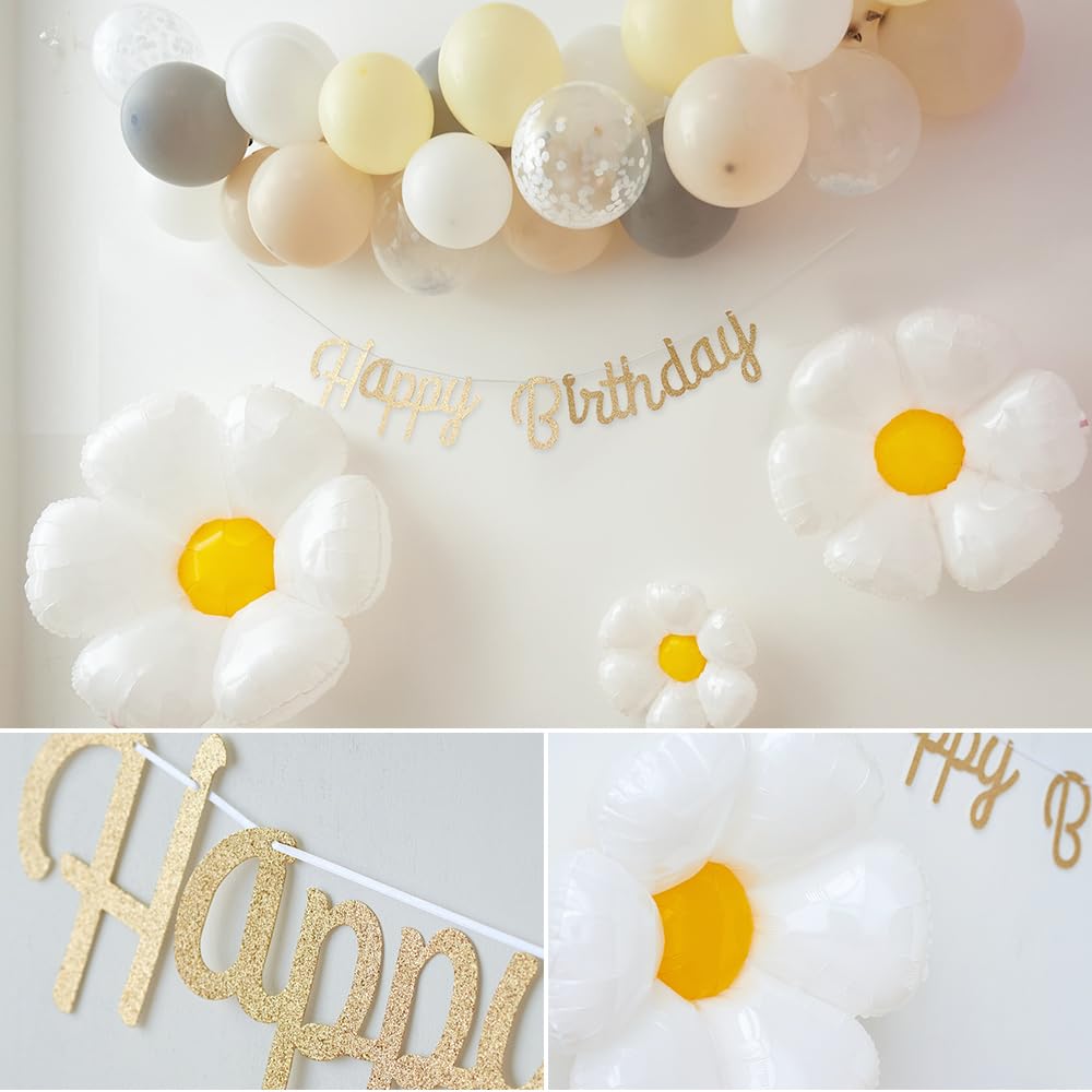 Amazon | regalo 誕生日 バルーン 飾り バースデー 飾り付け セット 花 