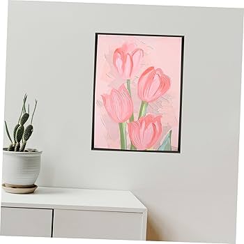 七宝　花絵　チューリップ　オブジェ　置物　インテリア　工芸品　美術品　A1705 七宝 花絵 チューリップ オブジェ 置物 インテリア 工芸品 美術