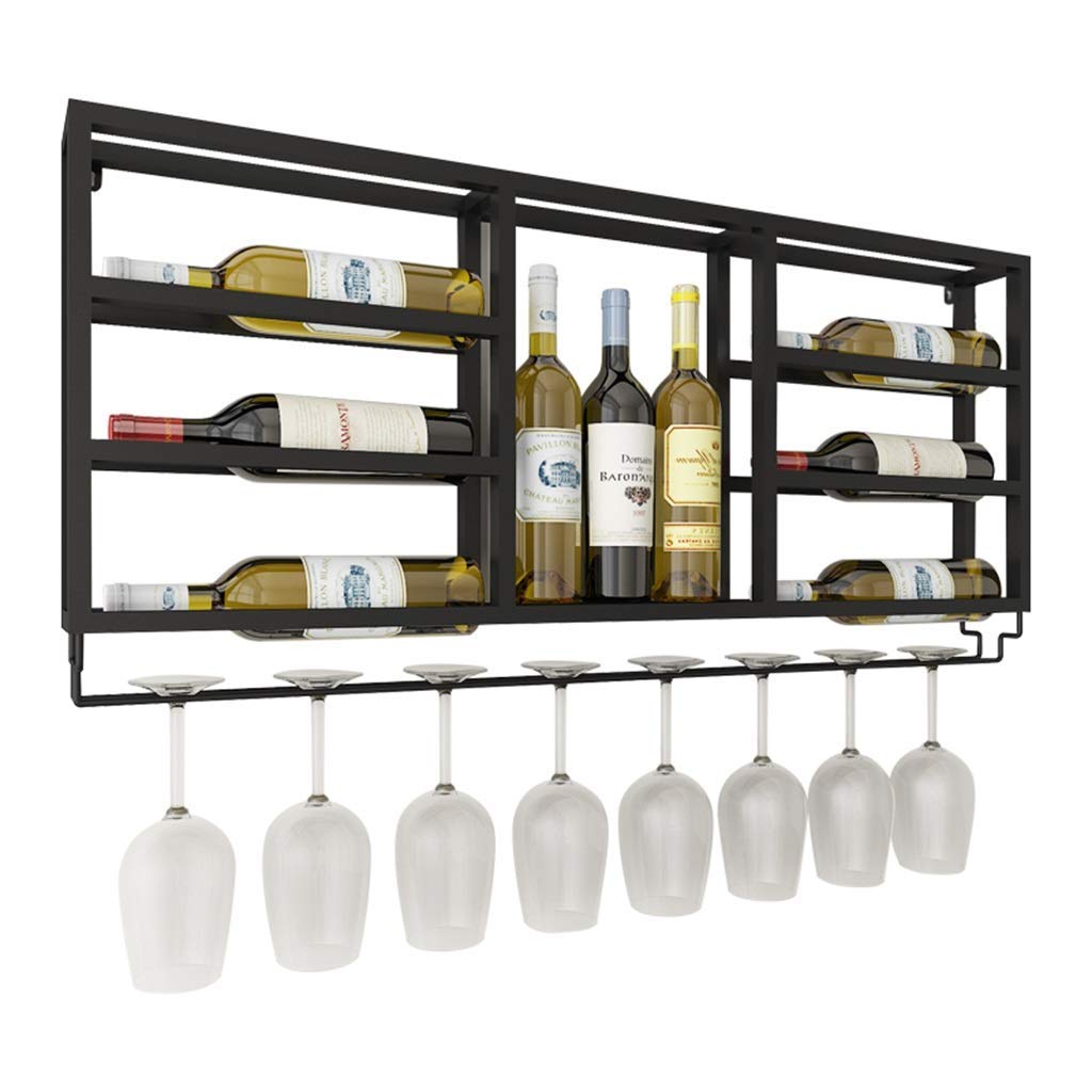 Rangement élégant pour cuisine en fer, fini les bouteilles encombrantes