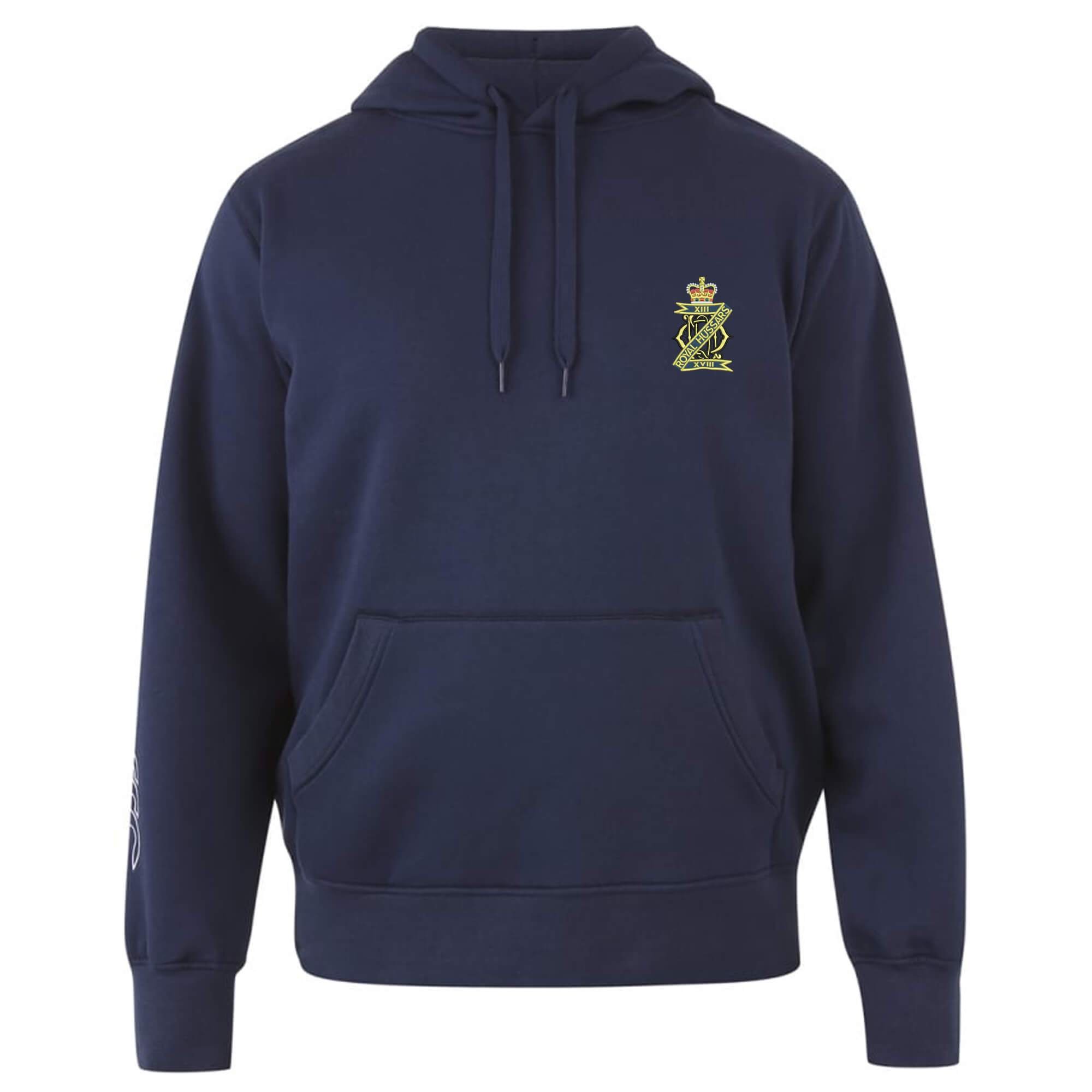 Pineapple Joe's Men's Navy 13Th/18Th Royal Hussars Canterbury Rugby Hoodie - X Large