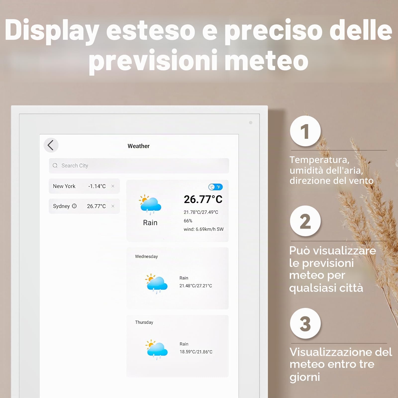 Calendario digitale, calendario elettronico da parete da 15,6 pollici con foto di condivisione video, piani di eventi familiari intelligenti, planner digitale da parete con supporto da tavolo