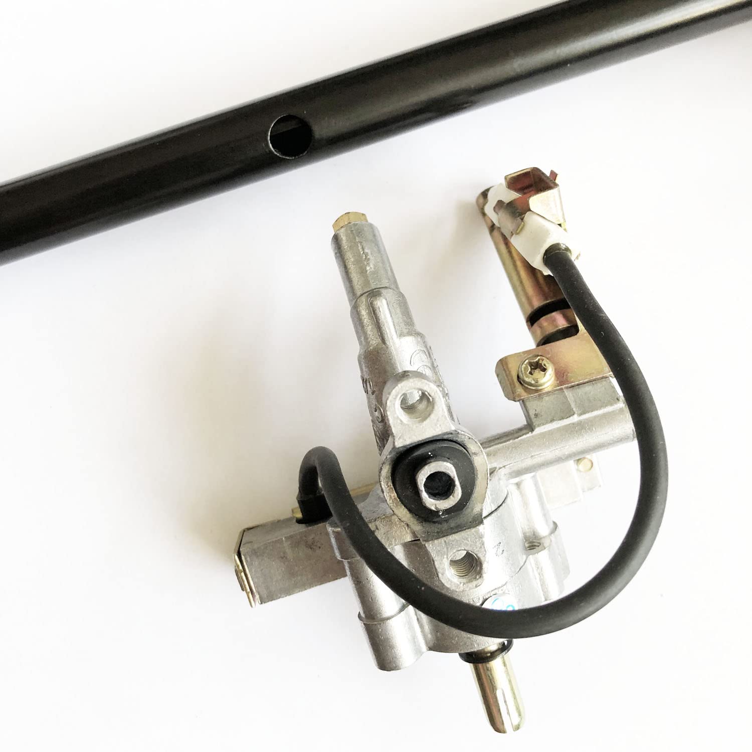 GRILLJOB Gas Ventil Für Grill - 0° BBQ Ventil Mit 1.05mm Düse Für Gasgrills