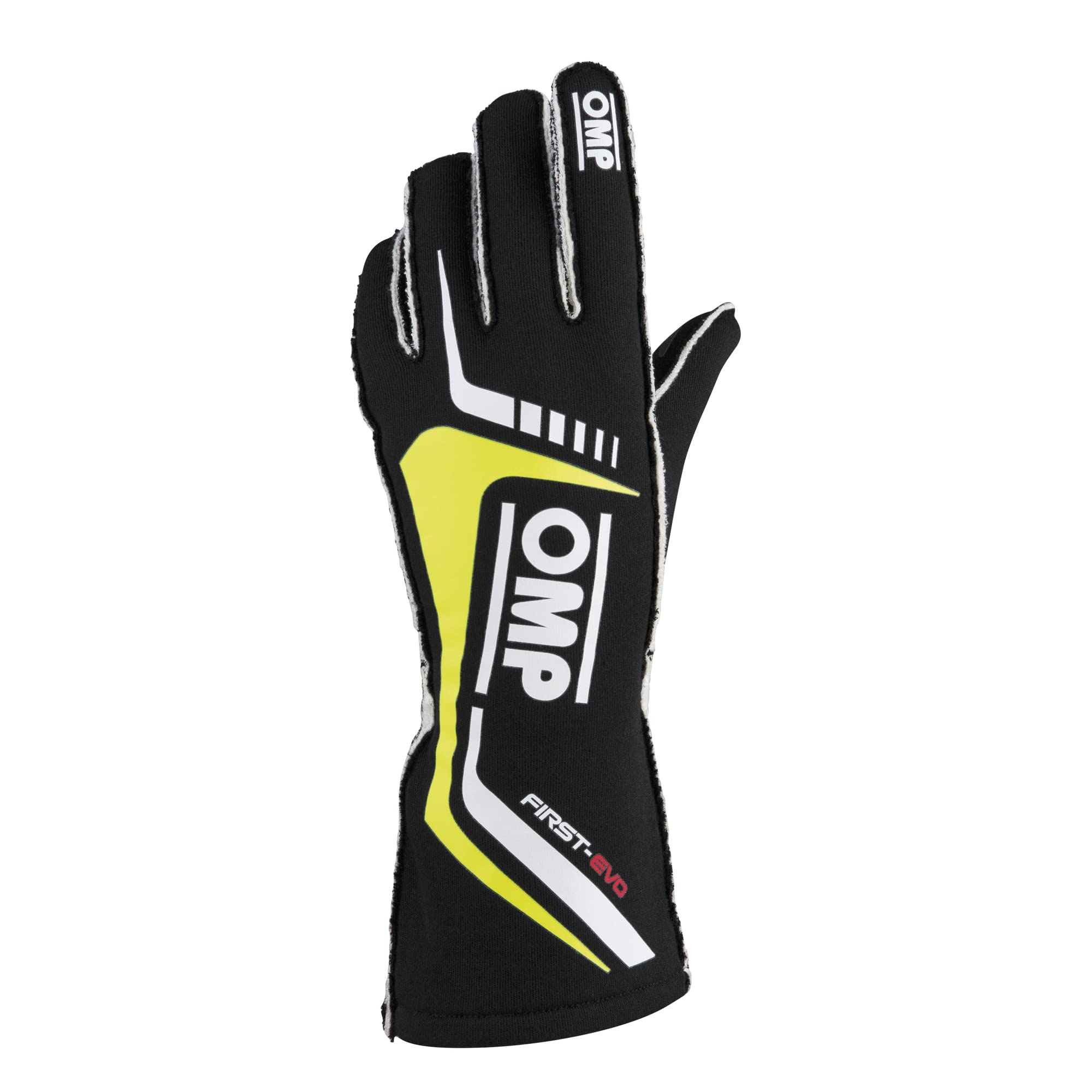 Amazon.co.jp: OMP FIRST-EVO GLOVE 蛍光イエロー Lサイズ レーシング