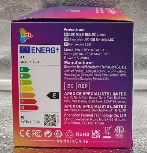 ILC Led Cambiare colore Lampadina Edison Bianco