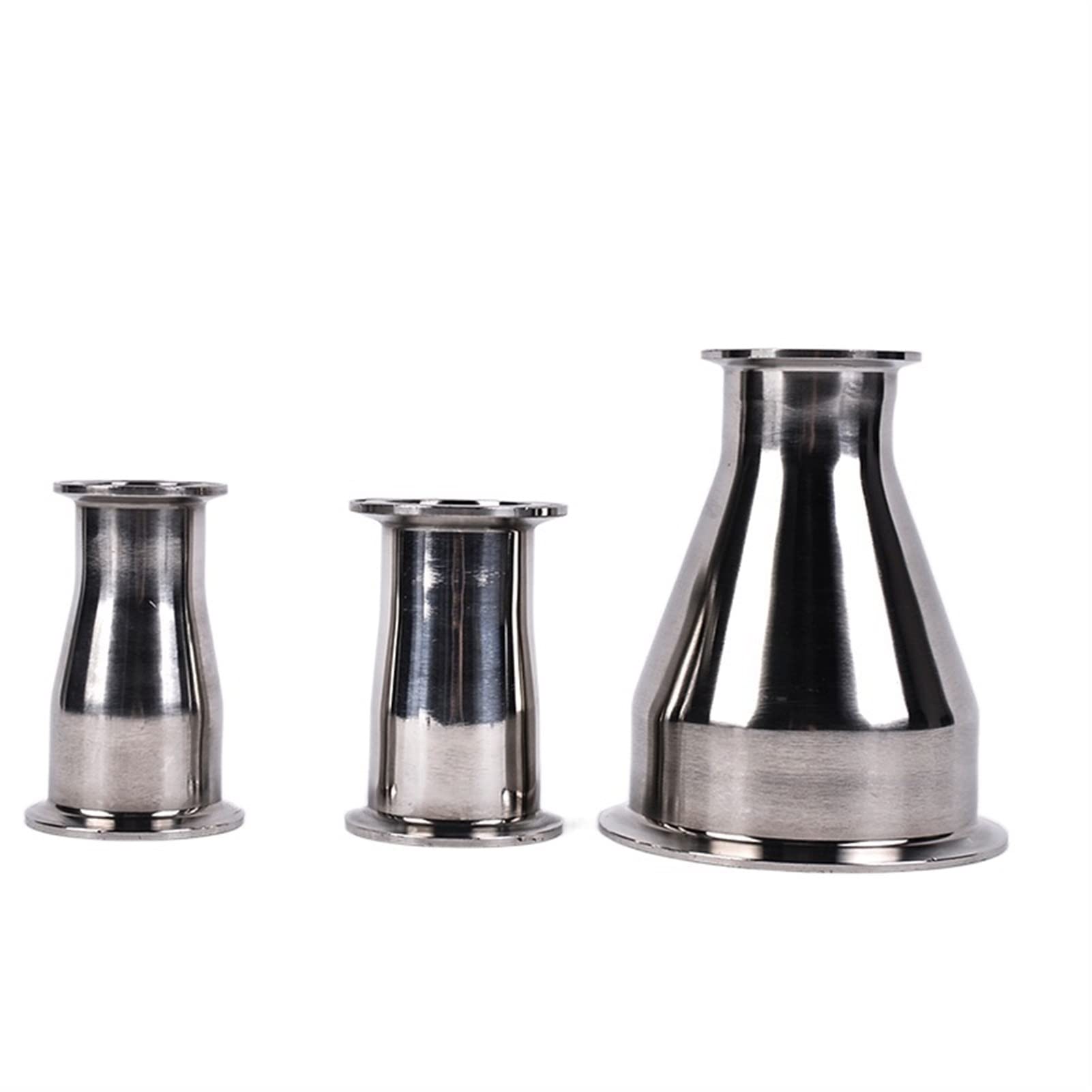 Tri Clamp reducer 1Pc SS304 OD19mm to 102mm 3/4