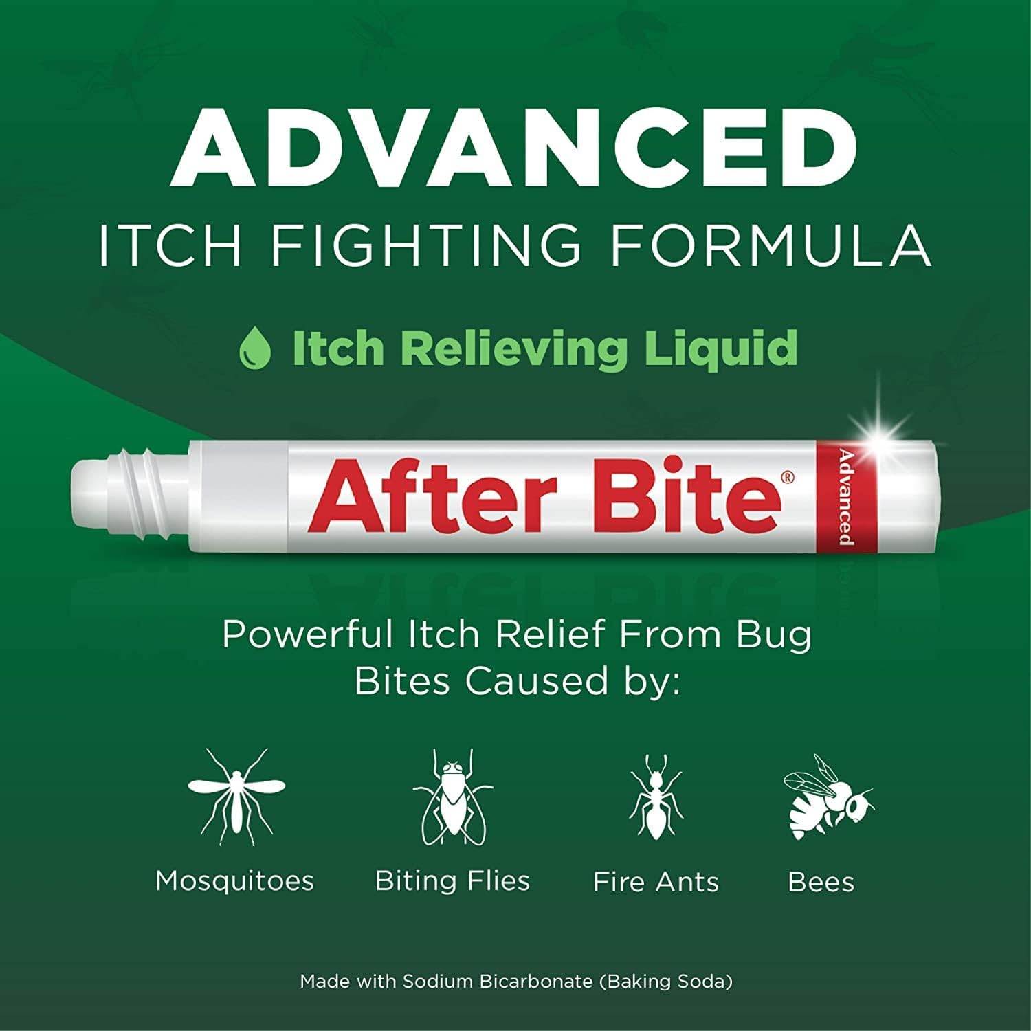 After Bite--The Itch Eraser! Fast Relief from Insect Bites & Stings .5 fl oz (2 pack) : Health & Household