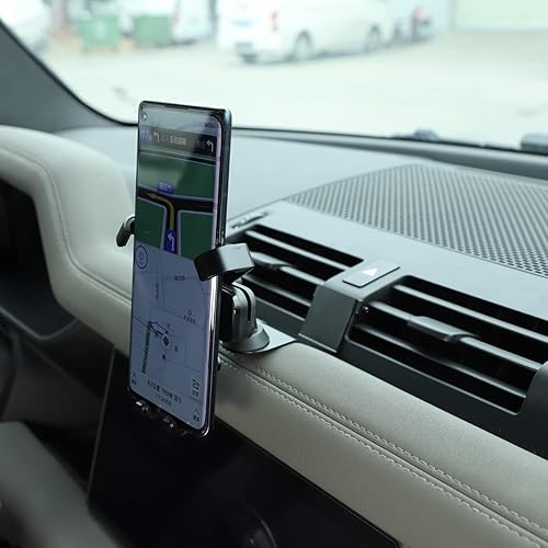 Miniatura 6 de TINKI Soporte de teléfono móvil para consola central de automóvil, edición de lujo, compatible con Land Rover Defender 90 110 130 2020 2021 2022