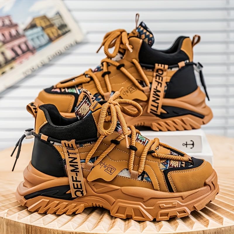 Fashionable and Comfortable Casual High-top Men's Versatile Sports Shoes2