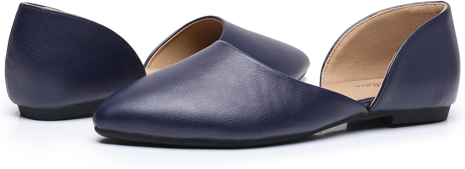 VenusCelia Women's D'Orsay Flat Shoe