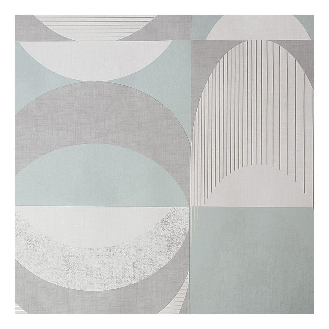Sublime Mint Seamless Geometric Wallpaper