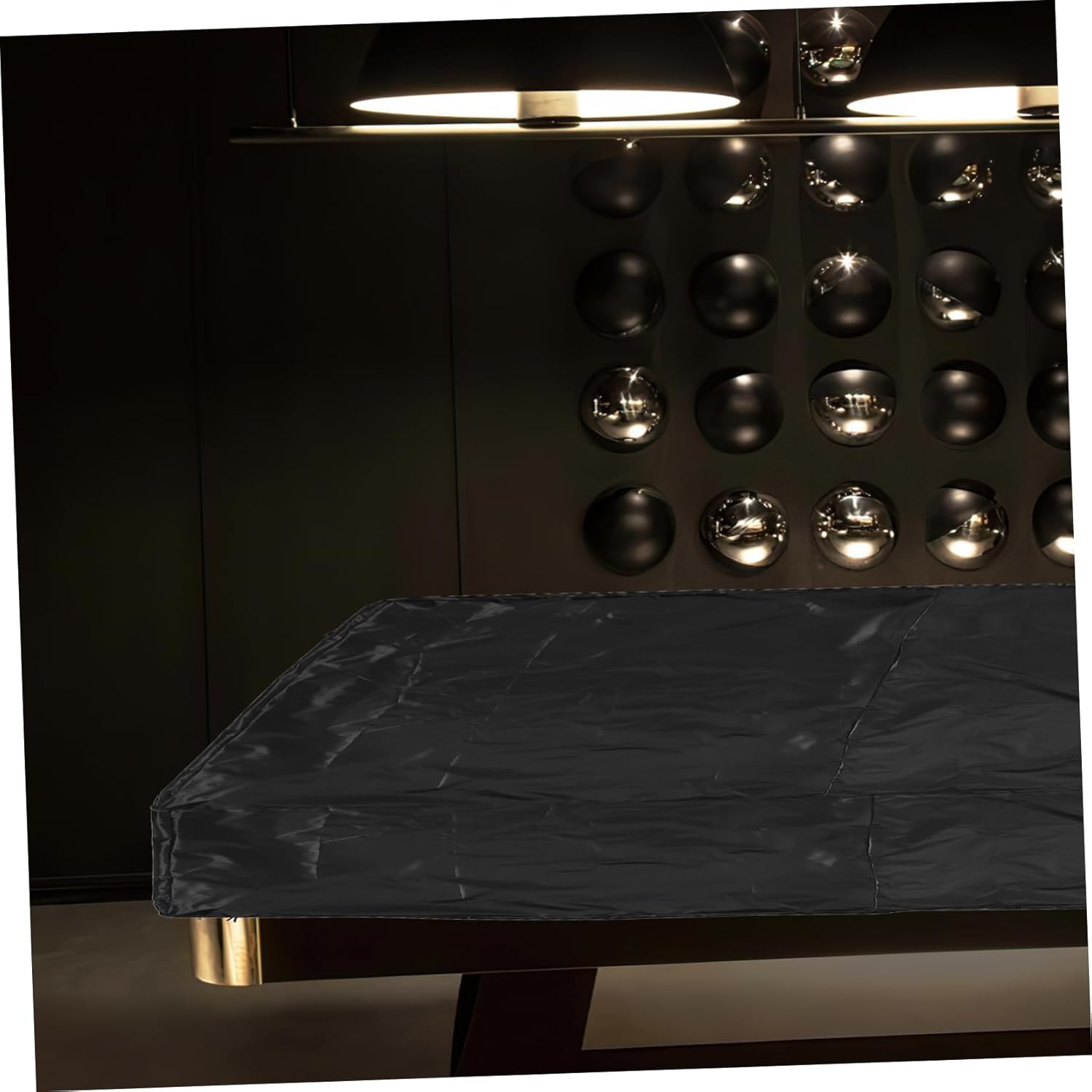 Billiard Table Cover Oxford Dustproof Protection for Pool Tables Easy to Clean Versatile Use