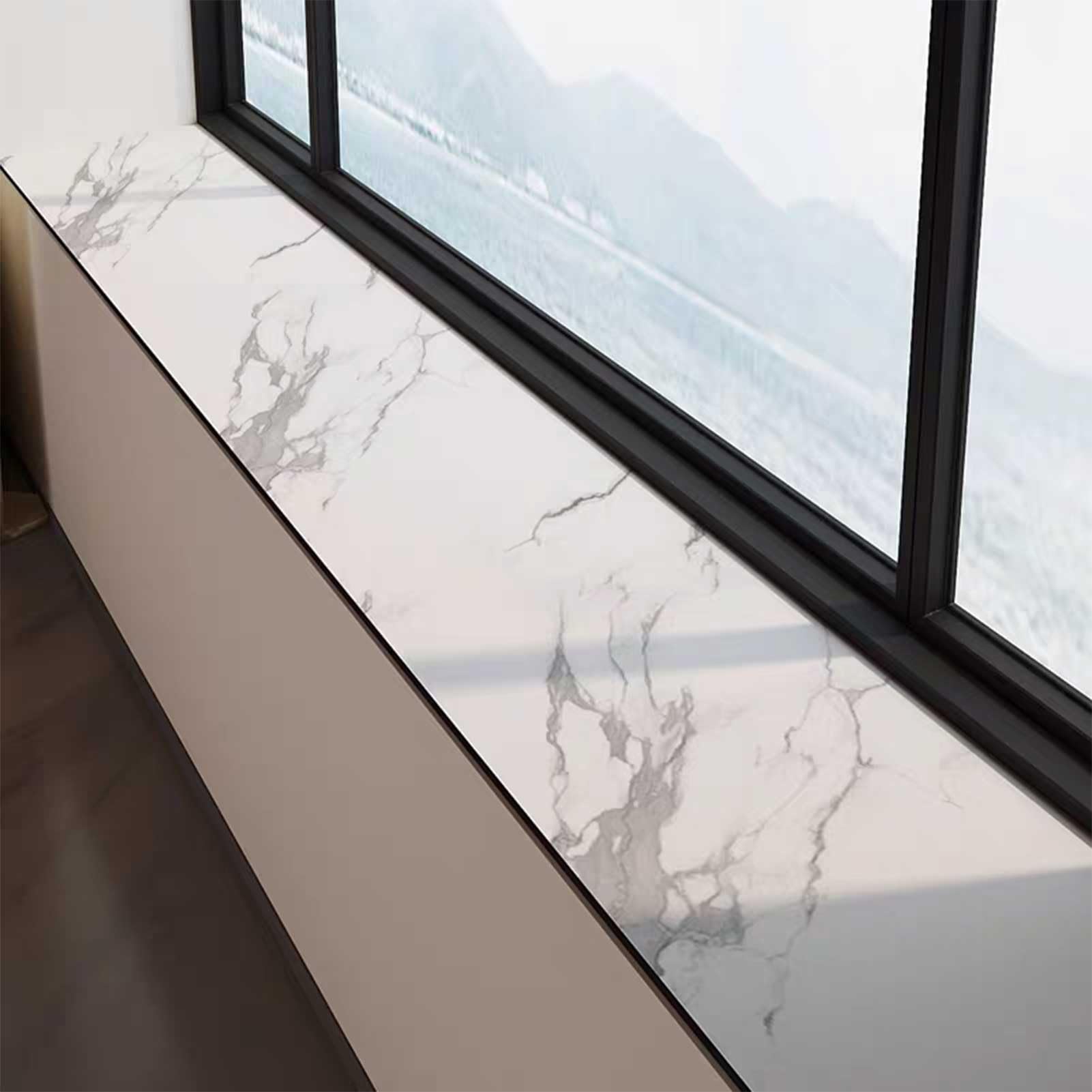 Solución para decoración de ventanas con el protector antimanchas de 40x200