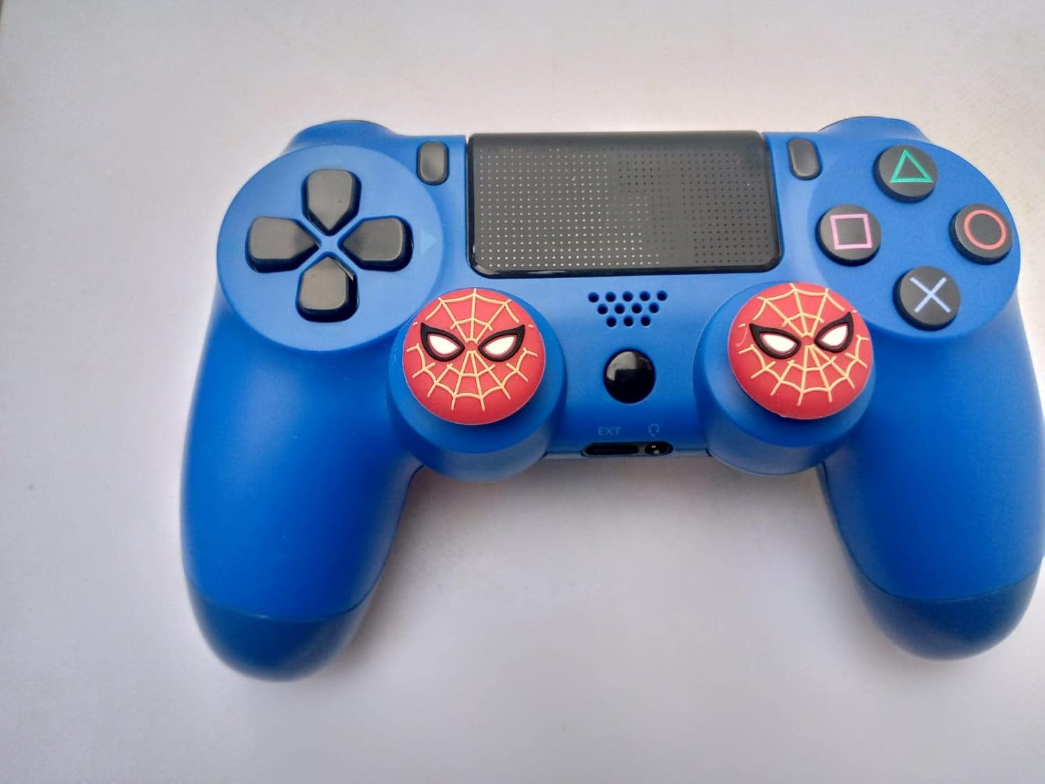 Pack of 2pc Marvel Spiderman Thumb Grip Joystick Analog Caps Thumb Grips Controller Stick Cover,Non-Slip Silicone Handle Protection Cover Suitable for PS5/PS4/Xbox one/360/NS PRO