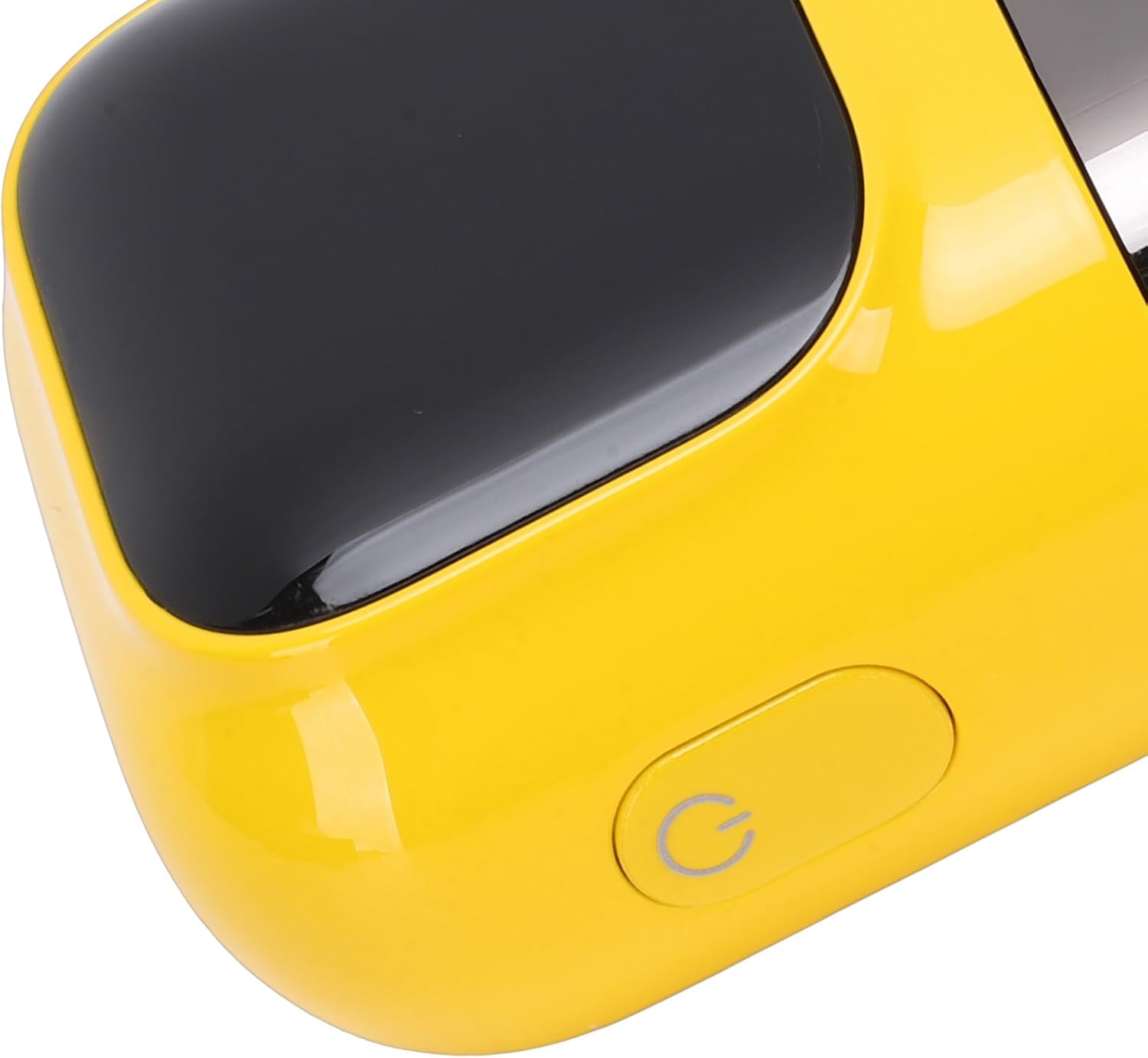 GOWENIC Electric Beard Trimmer Efficient Shaver for Home Travel Portable Beard Tool for Men (Yellow)